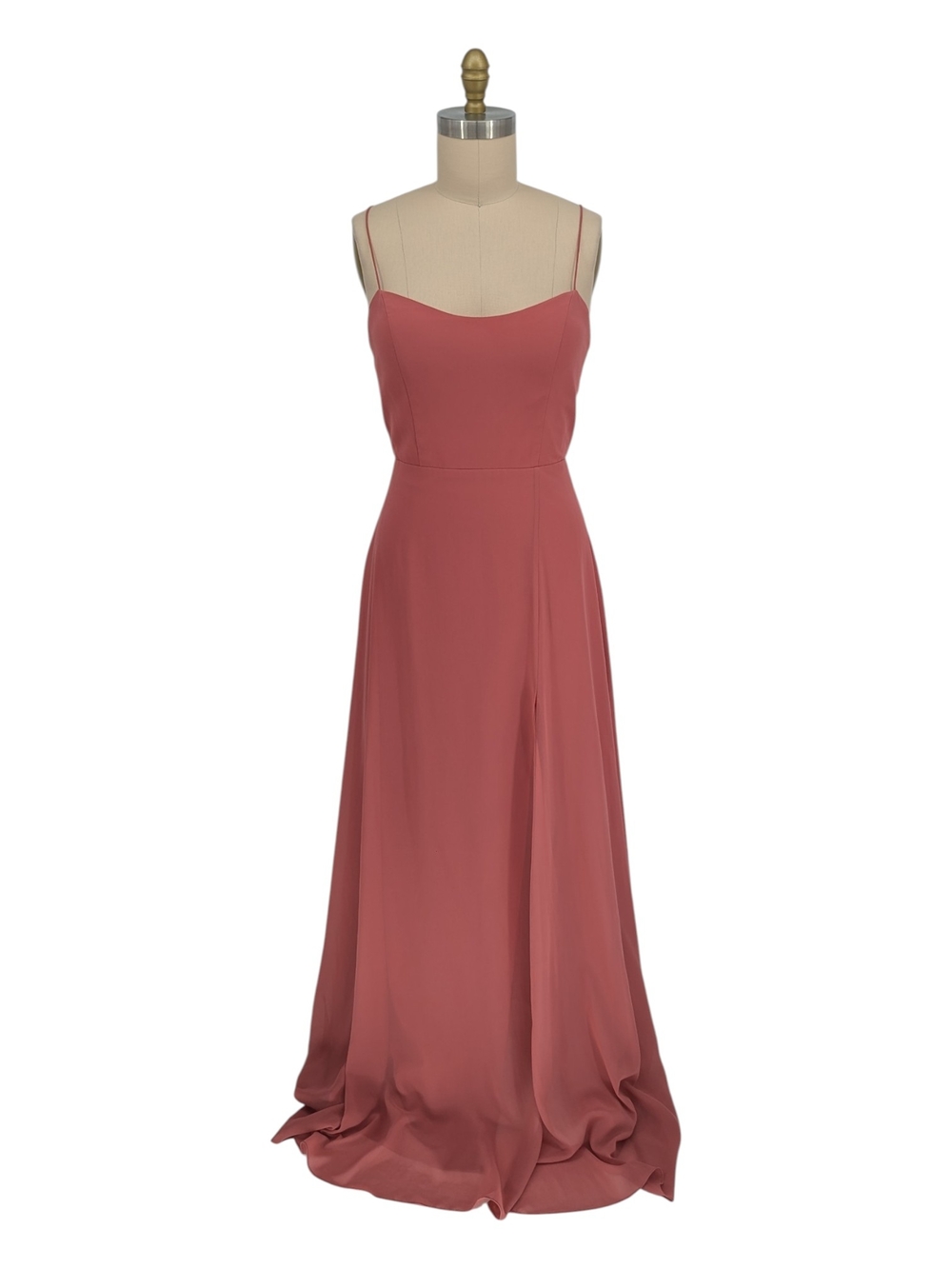 19910 Jenny Yoo Open Back Maxi Dress Pink size 12 bohemian wedding bridemaids
